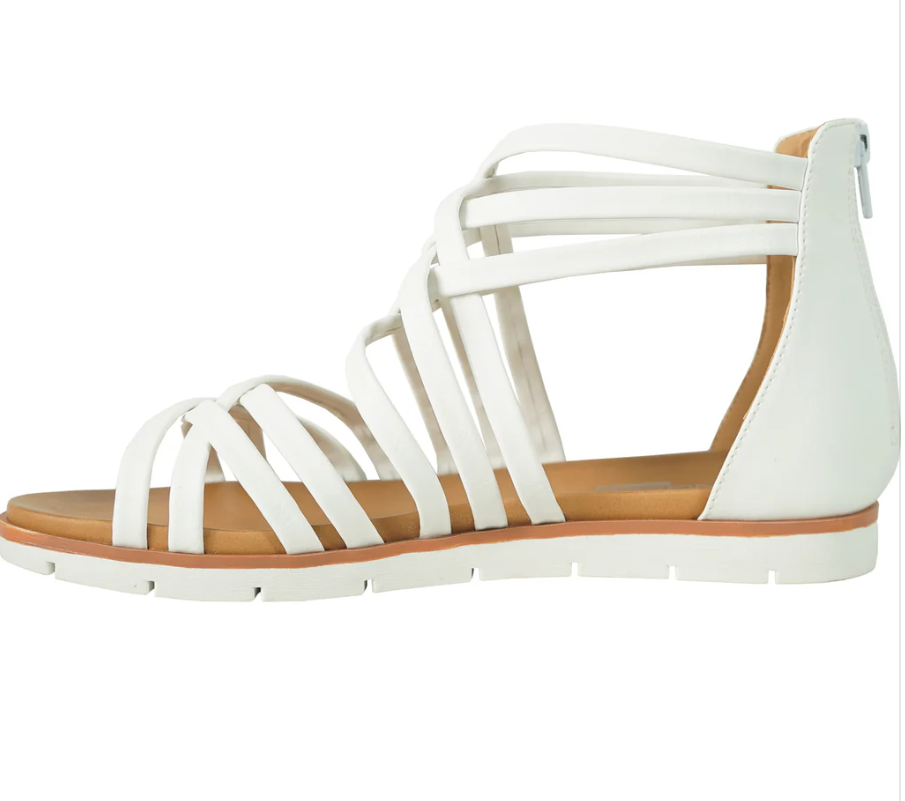 KOZI KOZI Women Sandal FIONA-2 Comfort Flat Sandal White