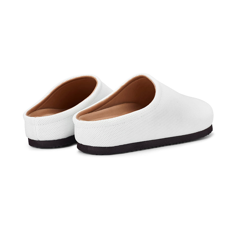 Omine The Casual Clog Women's Slip-On Shoes, Classic Wool Mules, Made From Recycled Plastic Bottles & Machine Washable.
