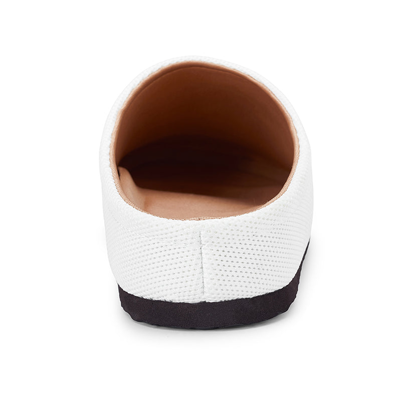 Omine The Casual Clog Women's Slip-On Shoes, Classic Wool Mules, Made From Recycled Plastic Bottles & Machine Washable.