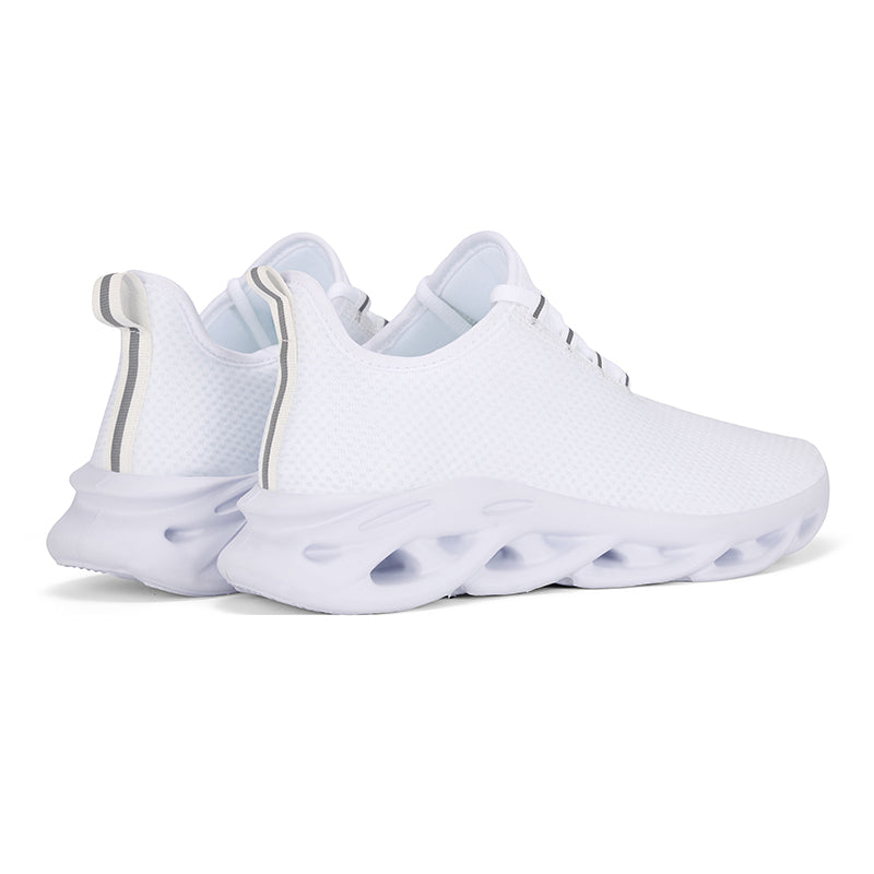 Men's Blade Sneakers Running Shoes Slip-on Sneakers with Shoelaces - Odor-Resistant Athletic Shoes - Lightweight and Breathable