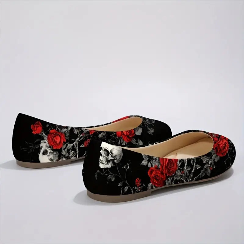 Omine Women's Wide Width Flat Shoes, Comfortable Casual Round Toe Classy Design Ballet Flats.