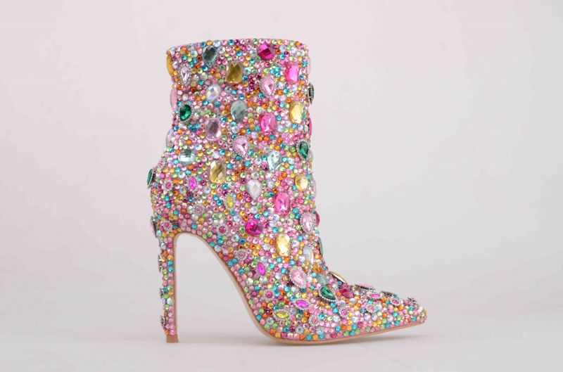Rhinestone Boots