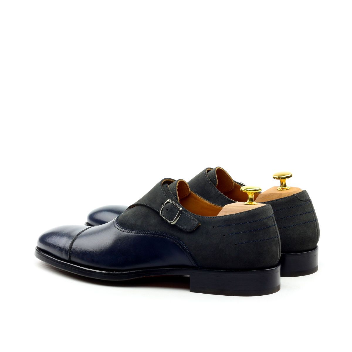 CAP TOE MONK SHOE