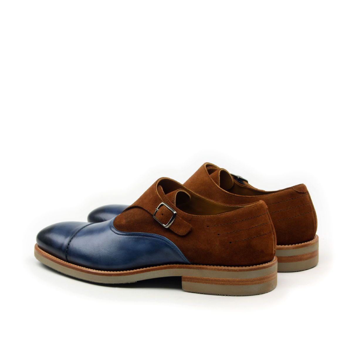 CAP TOE MONK SHOE