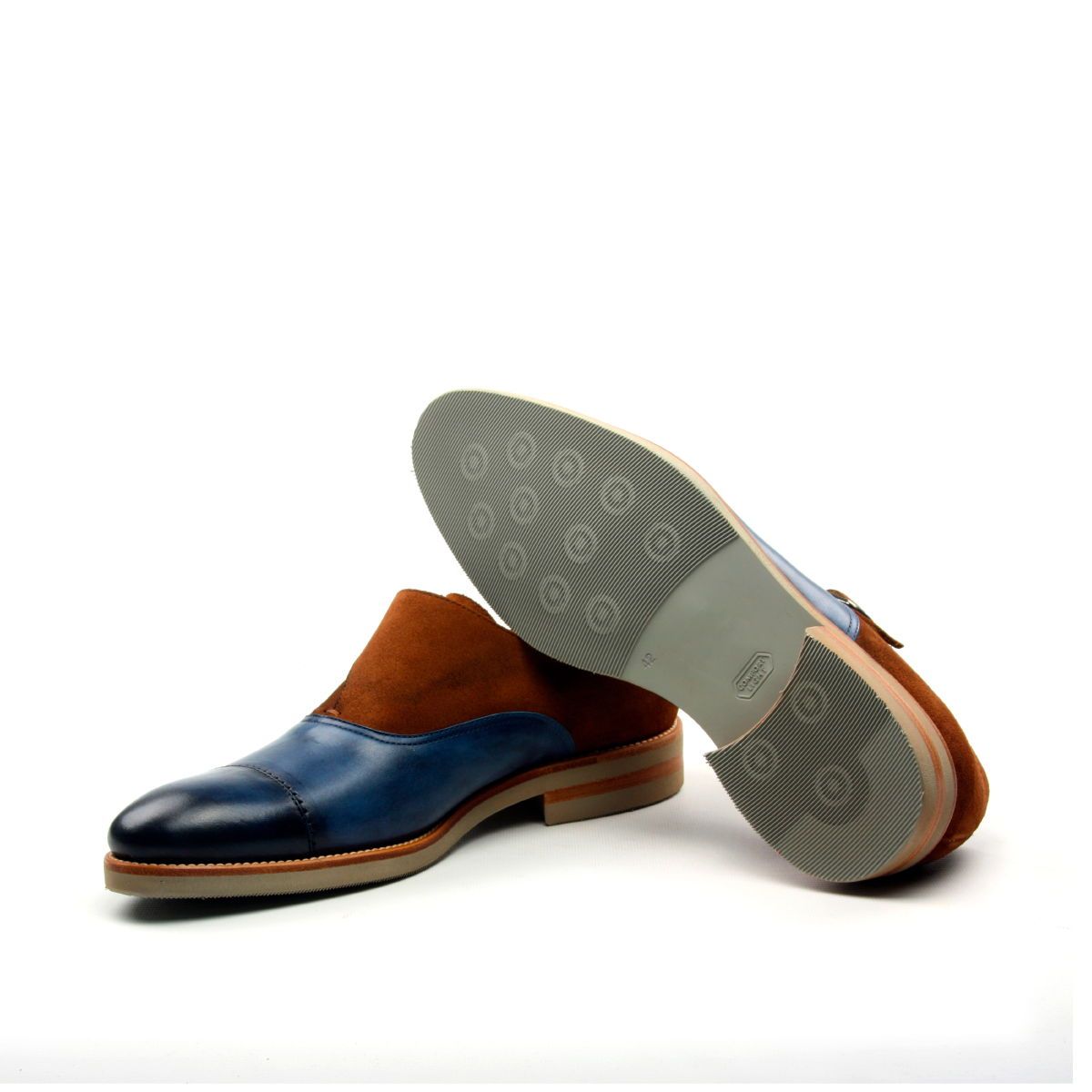 CAP TOE MONK SHOE