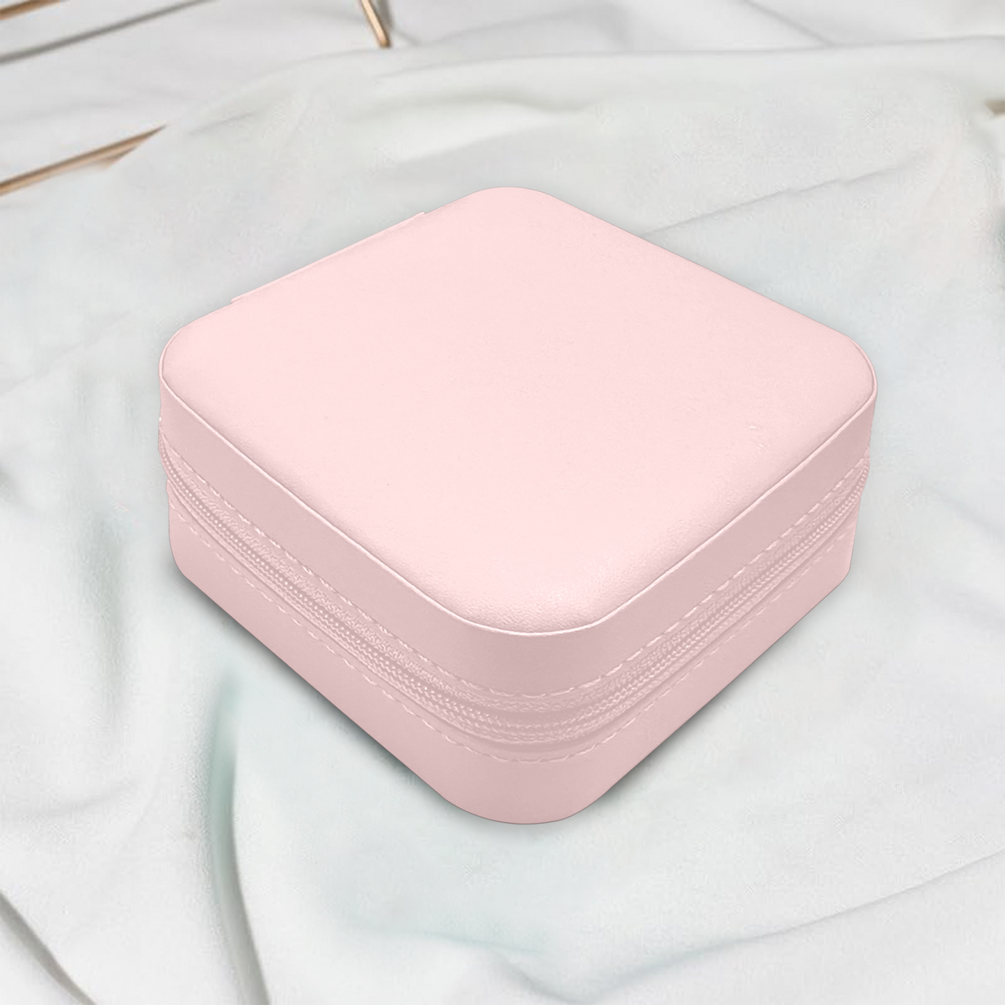 Custom PU Leather Jewelry Box – Personalized Photo Printed Organizer with Your Design