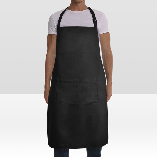 Custom Men’s Waterproof Heat Transfer Apron – Personalized Cooking Apron with Your Own Design