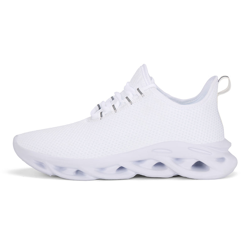 Men's Blade Sneakers Running Shoes Slip-on Sneakers with Shoelaces - Odor-Resistant Athletic Shoes - Lightweight and Breathable