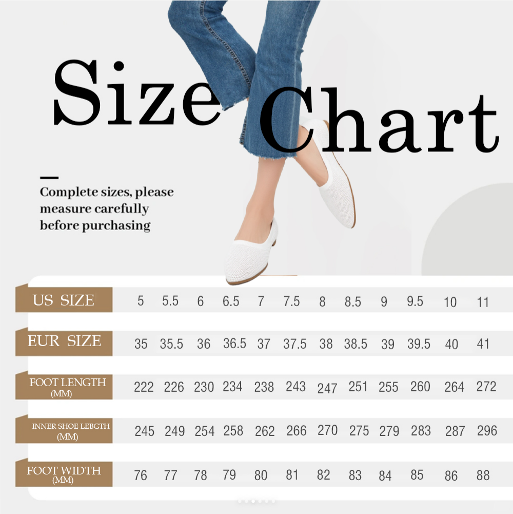 Omine  Women's Flats Shoes Pointed Toe    Knit Ballet