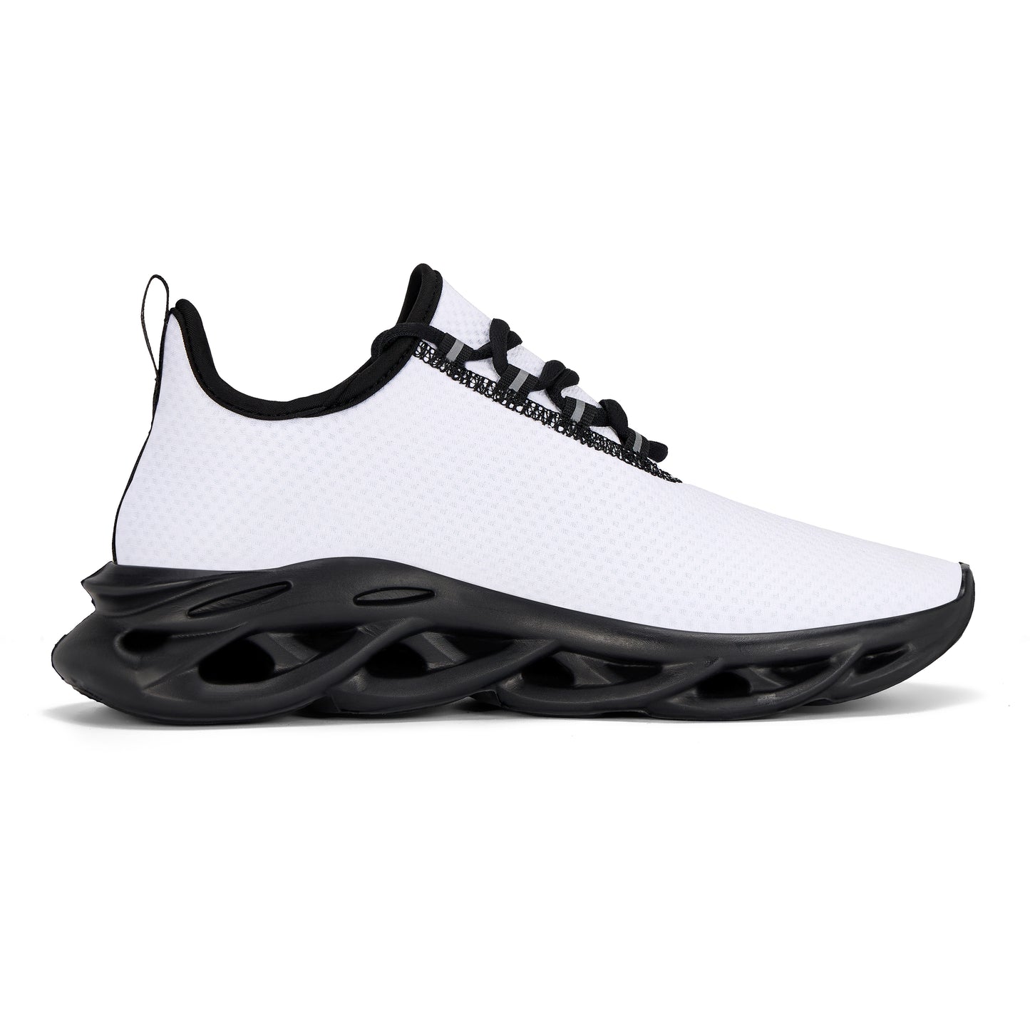 Men's Blade Sneakers Running Shoes Slip-on Sneakers with Shoelaces - Odor-Resistant Athletic Shoes - Lightweight and Breathable