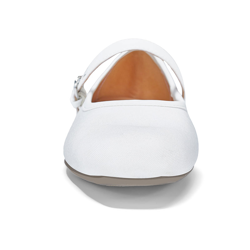 Mary Jane Flat Shoes with Arch Support and Hidden Wedge Heel, Women Ballet Flats, Mary Jane Flats, Comfortable Dress Shoes