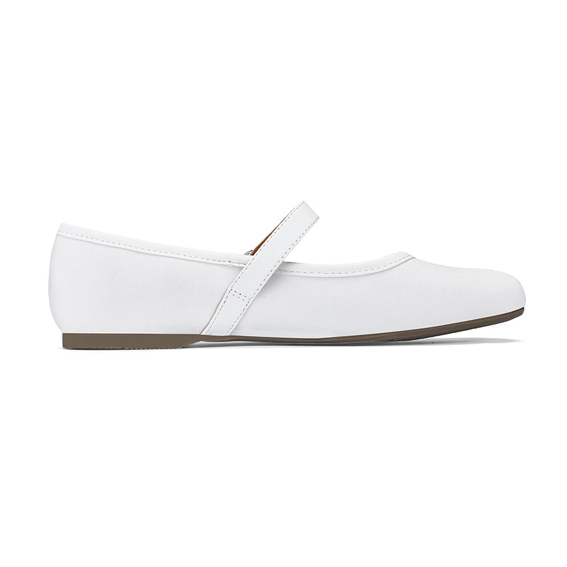 Mary Jane Flat Shoes with Arch Support and Hidden Wedge Heel, Women Ballet Flats, Mary Jane Flats, Comfortable Dress Shoes