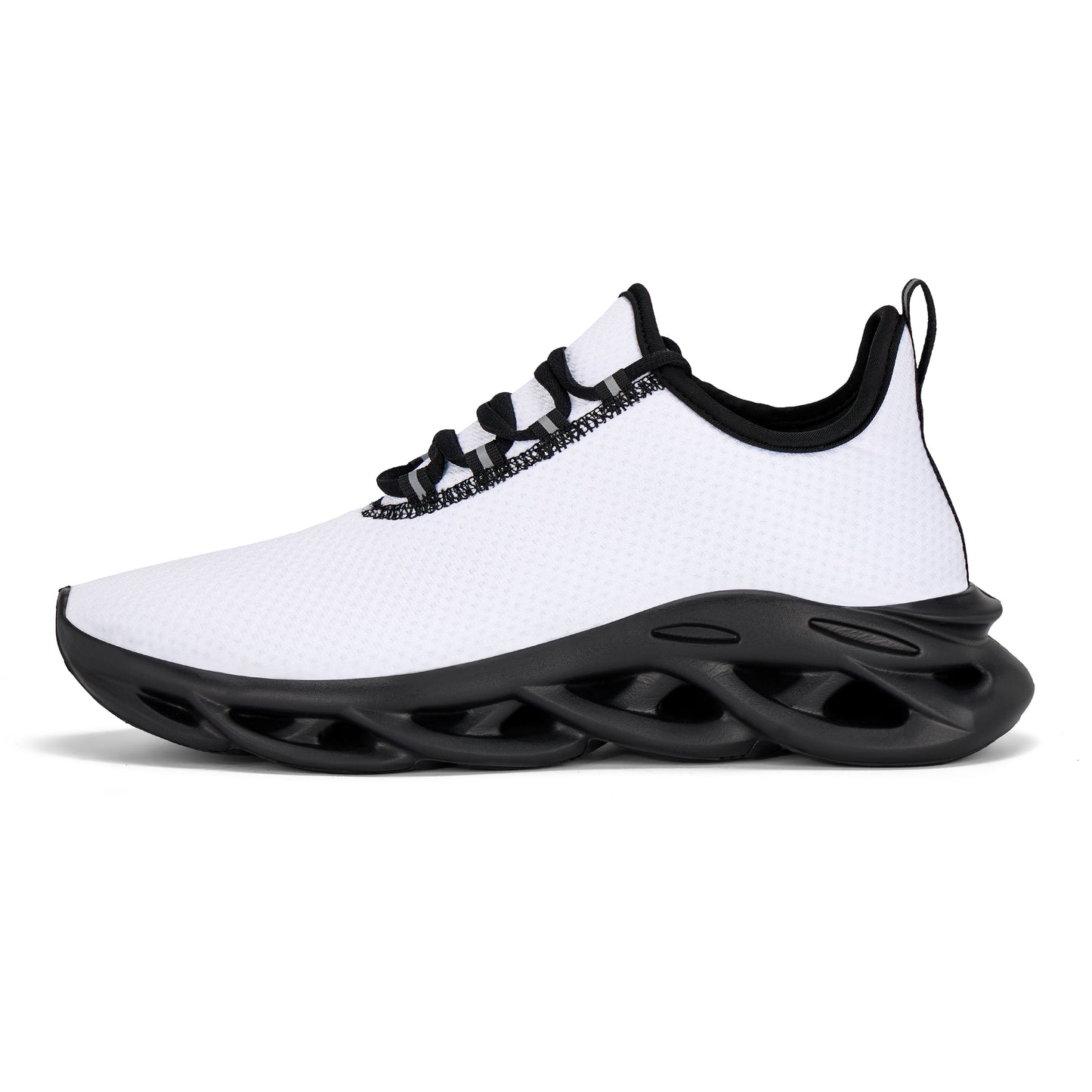 Men's Blade Sneakers Running Shoes Slip-on Sneakers with Shoelaces - Odor-Resistant Athletic Shoes - Lightweight and Breathable