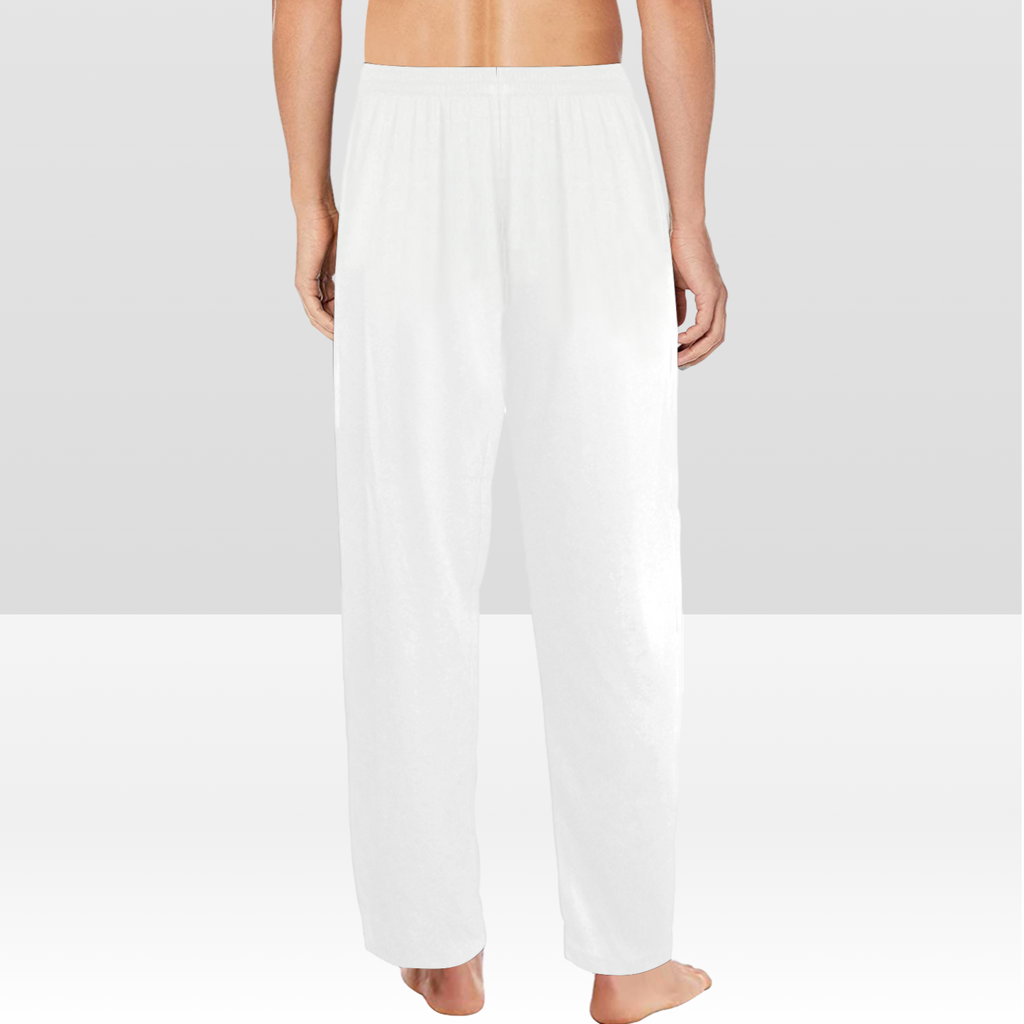 Custom Design Men’s Lounge Pants with Pockets – Personalized Pajama or Loungewear Pants
