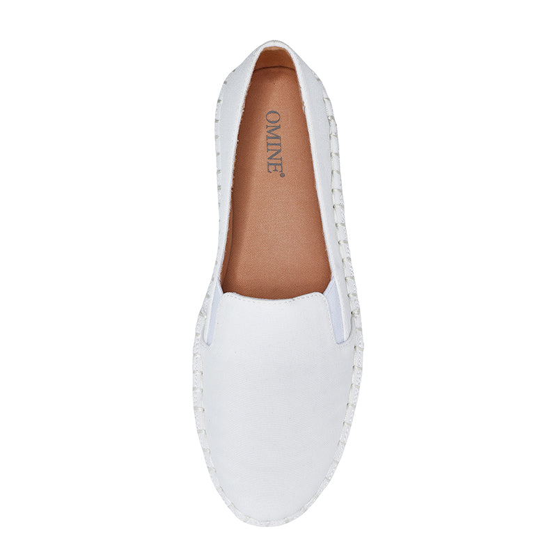 Omine  Women's Fashion Casual Cloth Shoes Canvas Slip-on Loafers Espadrille Leisure Walking Sneakers Moccasins Boat Shoes
