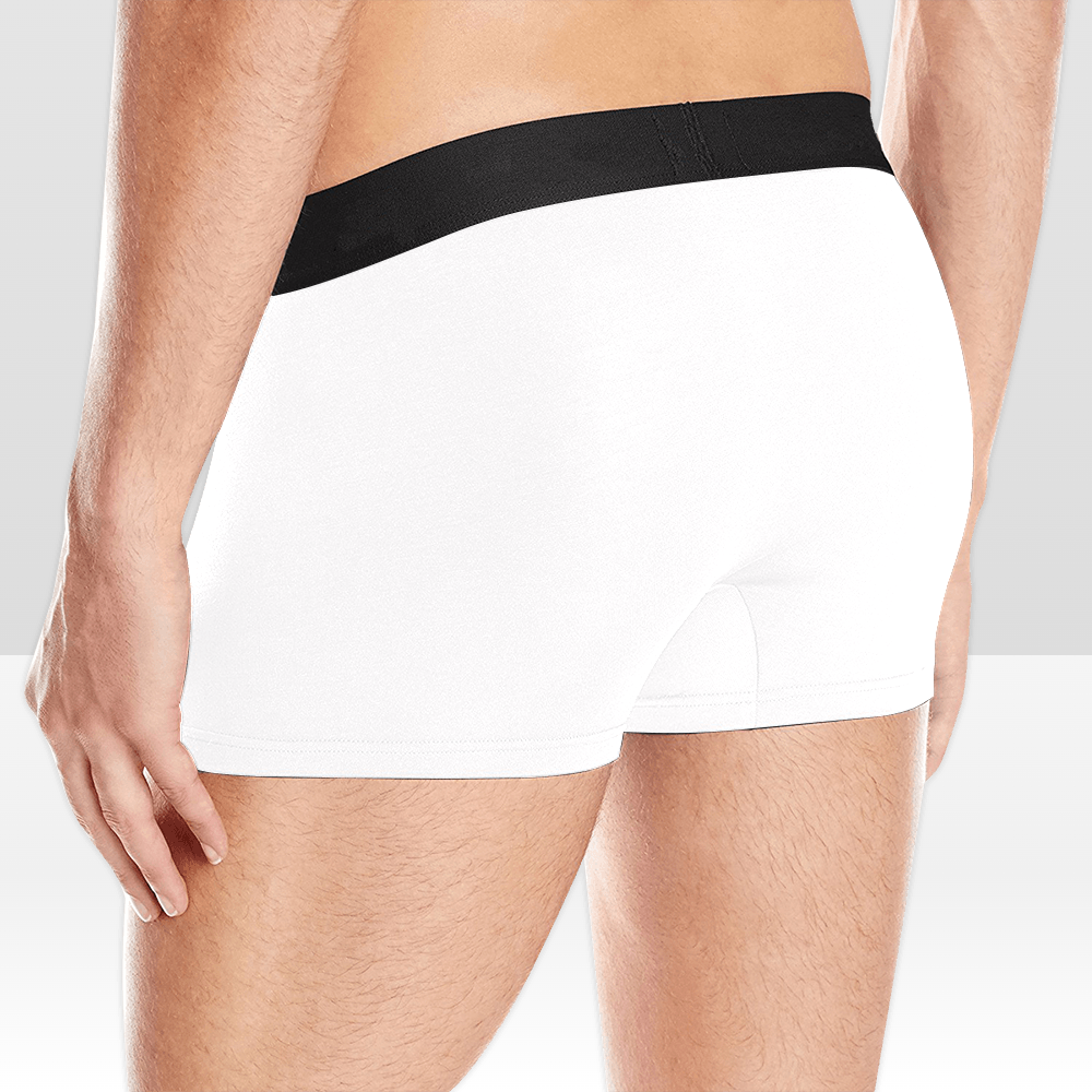 Custom Design Men's Boxer Only for the Crotch Area – Personalized Underwear with Your Photo Gift for Him