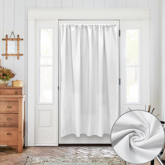 Custom Printed Door Curtain – Personalized Curtain with Your Design for Home or Shop