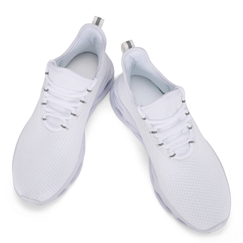 Men's Blade Sneakers Running Shoes Slip-on Sneakers with Shoelaces - Odor-Resistant Athletic Shoes - Lightweight and Breathable