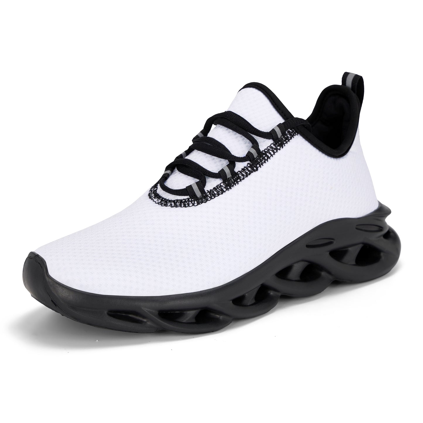 Men's Blade Sneakers Running Shoes Slip-on Sneakers with Shoelaces - Odor-Resistant Athletic Shoes - Lightweight and Breathable