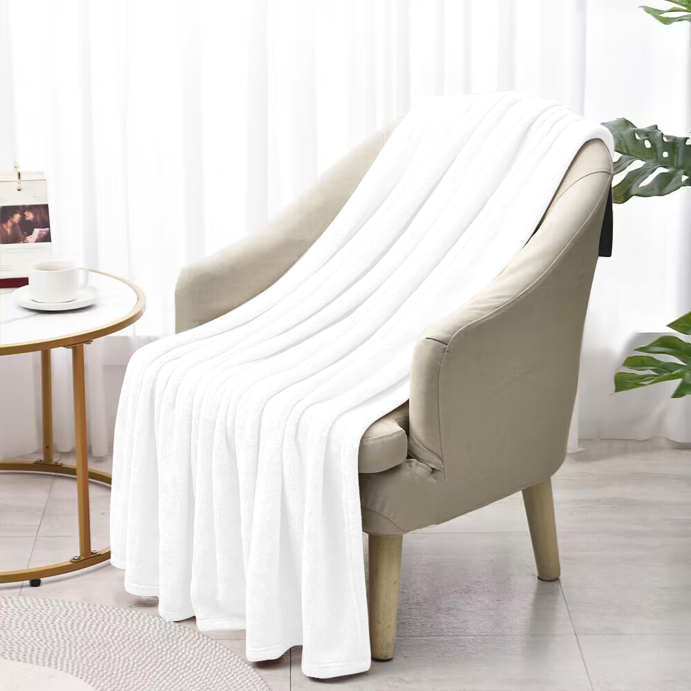 Personalized One-Sided Flannel Blanket with Custom Design – Cozy Gift for Every Occasion