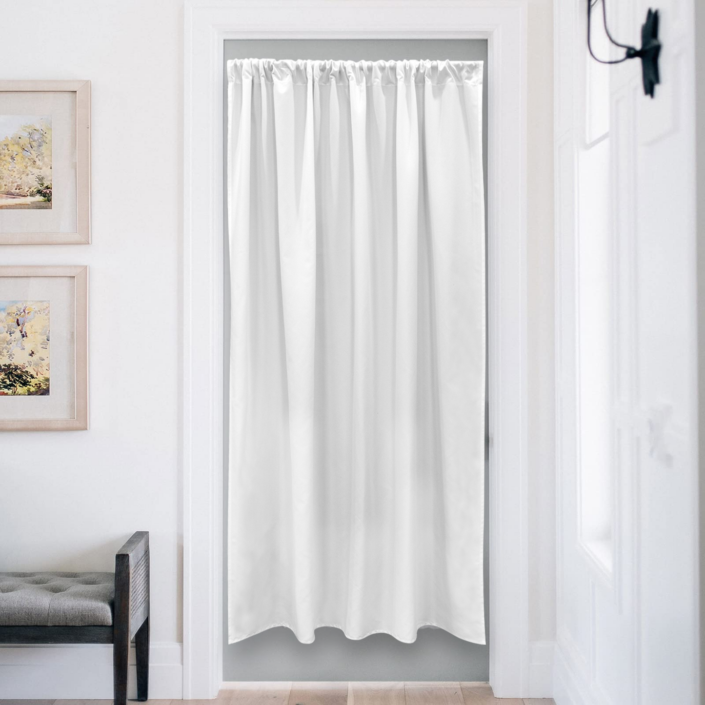 Custom Printed Door Curtain – Personalized Curtain with Your Design for Home or Shop