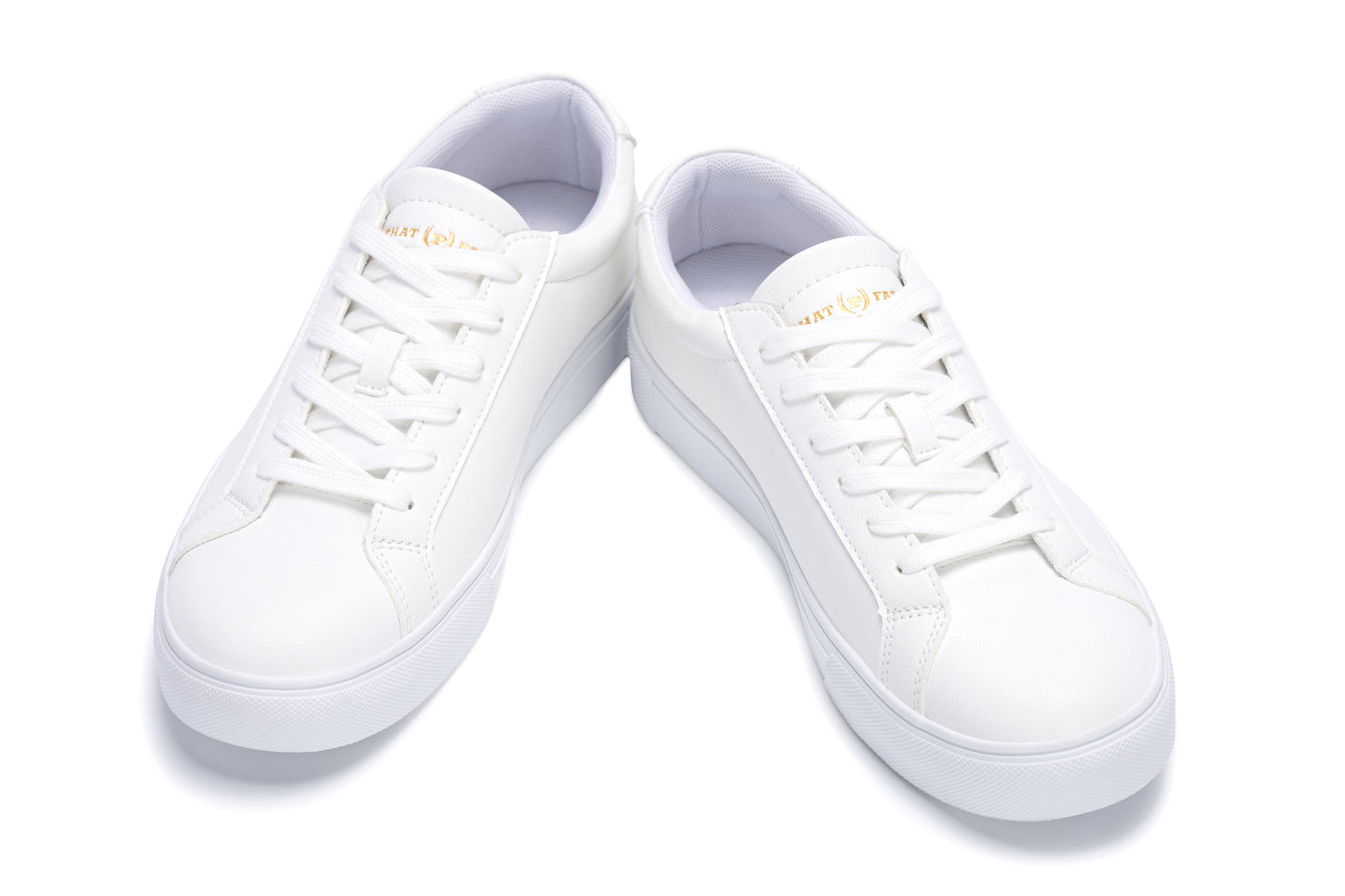 en's White Leather Sneakers, Classic Low Top Casual Skate Shoes, Lightweight Waterproof White Walking Shoes, Fashion Lace Up White Sneakers for Men Daily Work Business