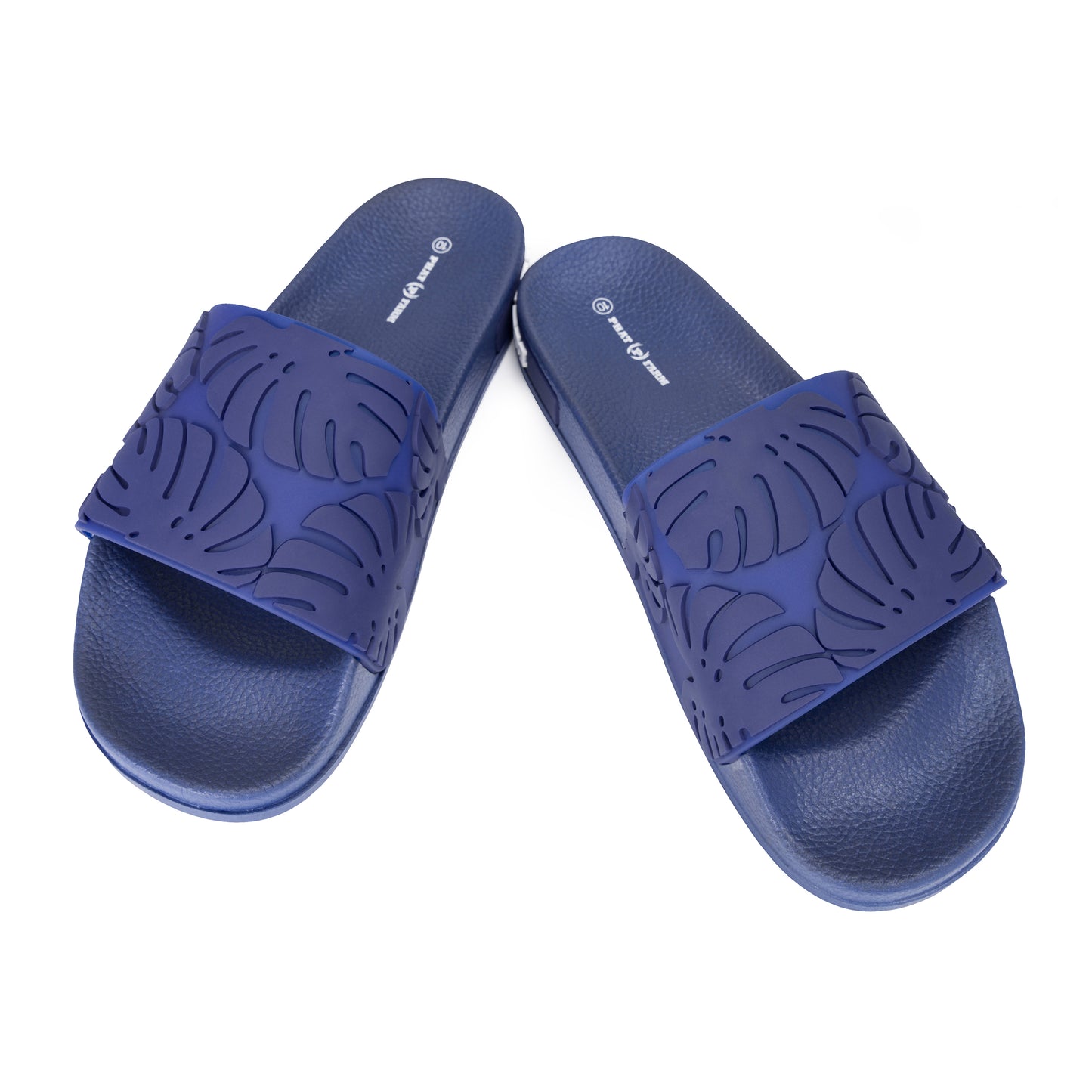 Men's Monstera Leaf EVA Slide Sandals, Non Slip Quick Dry Open Toe Casual Slippers, Comfort Shower Slides for Beach Pool Indoor Outdoor