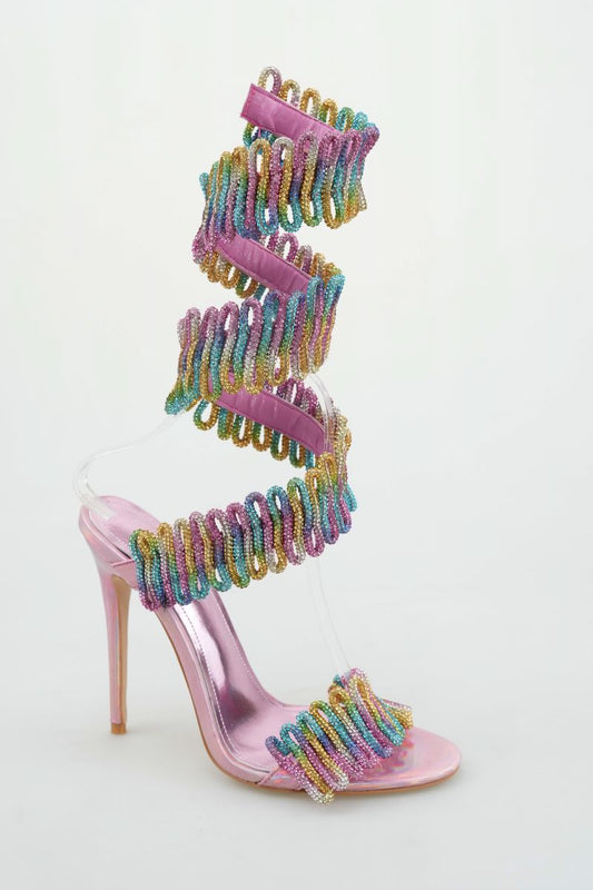WOMEN'S WRAP UP HEELS