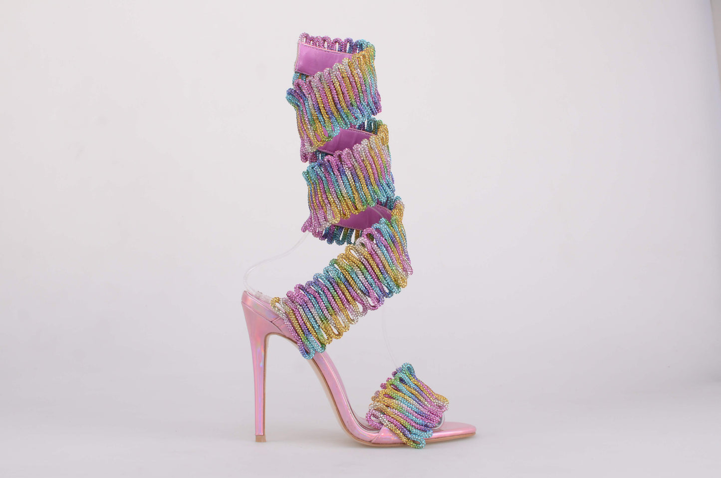 OMINE wrap heels