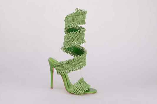 OMINE wrap heels