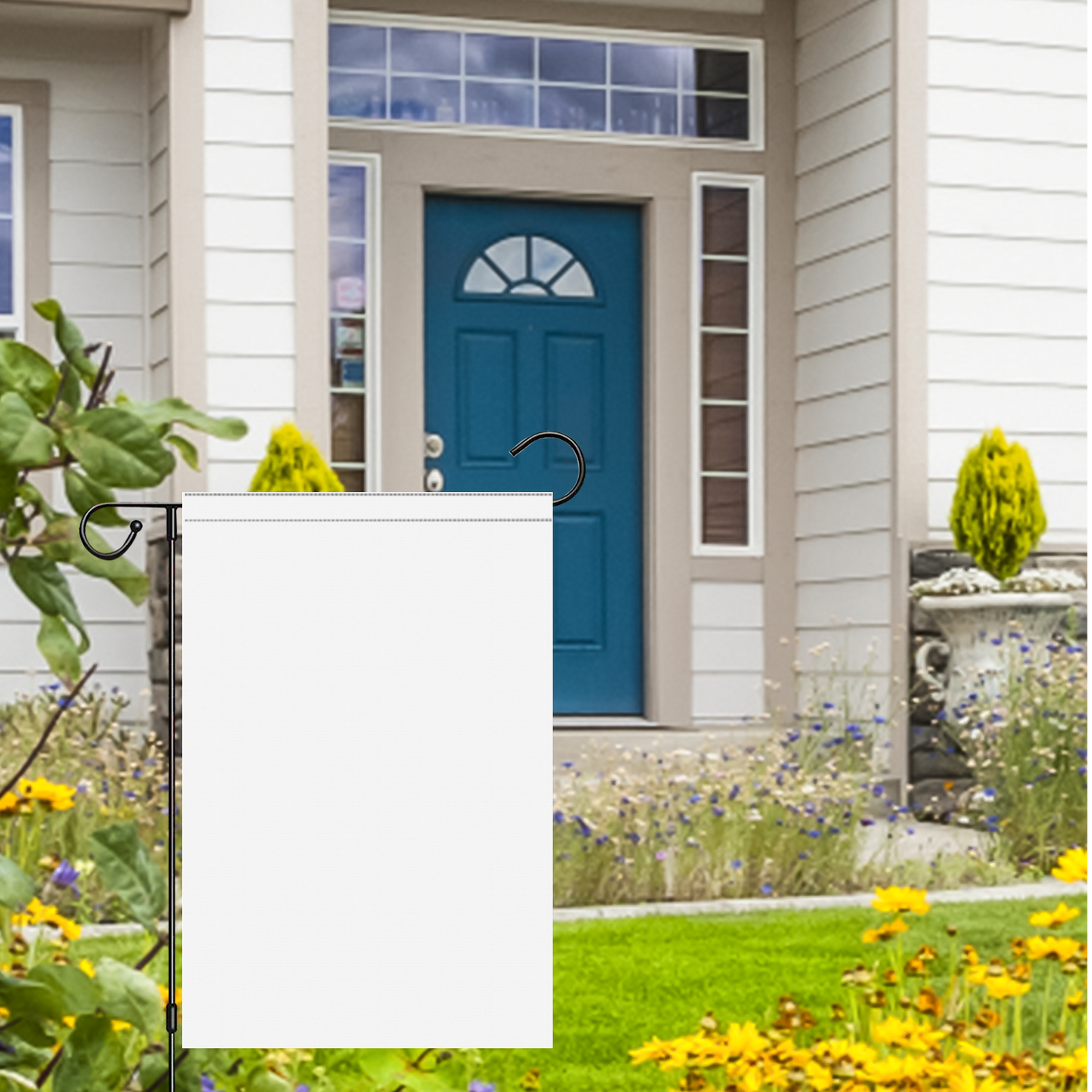 Custom Printed Garden Flag Double Side Personalized Yard Banner Outdoor Decoration