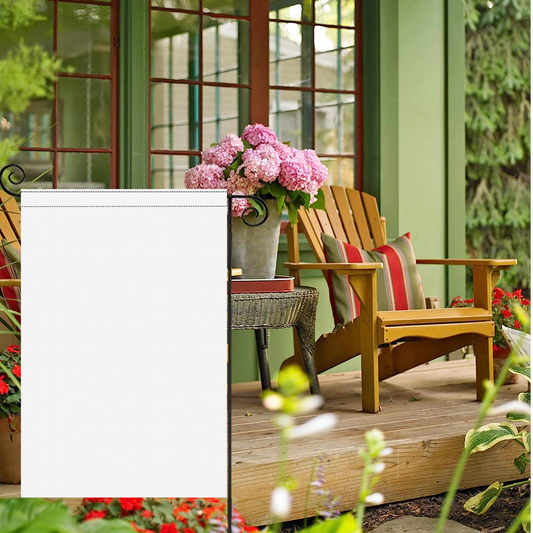 Custom Printed Garden Flag Double Side Personalized Yard Banner Outdoor Decoration