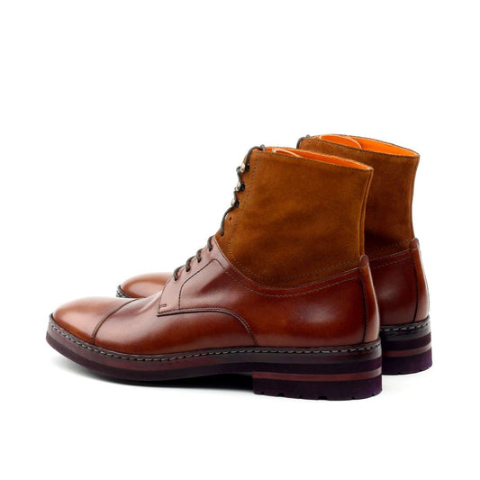 Omine Multi Textured Cap Toe Chukka Boot