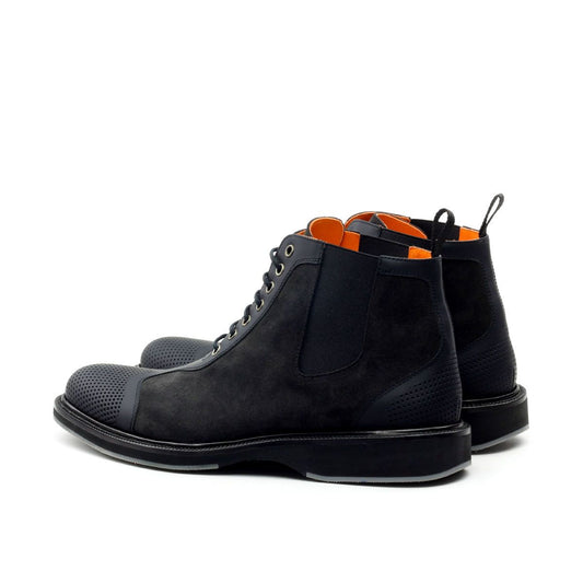 Omine Multi Textured Lace Up Boot