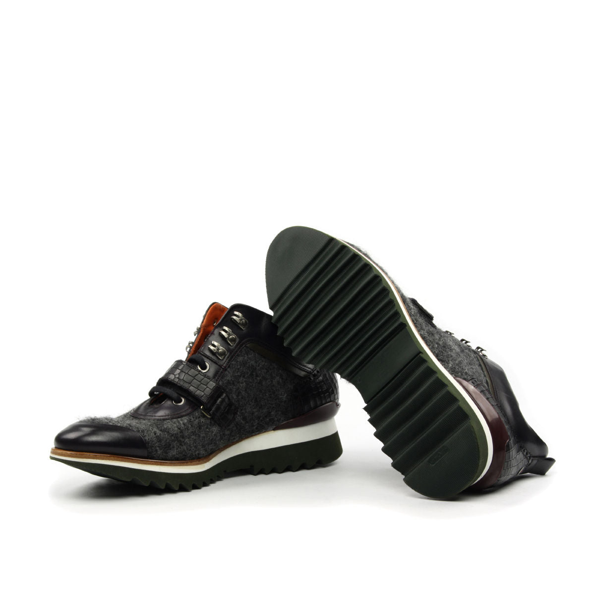 Omine Multi Textured Sneaker Boot