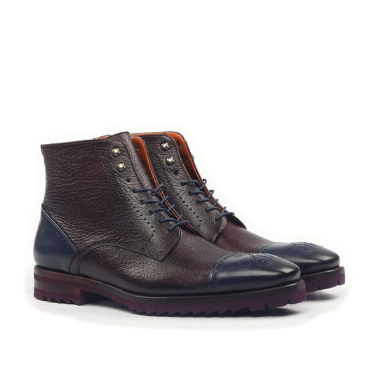 Omine Perforated Cap Toe Chukka Boot