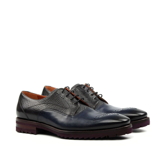 Omine Perforated Detail On Vamp Derby