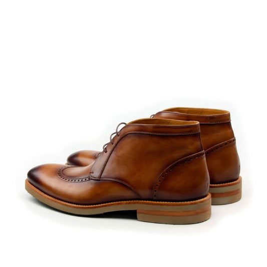 Omine Perforated Leather Chukka Boot