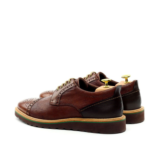 Omine Semi Brogue Cap Toe Derby